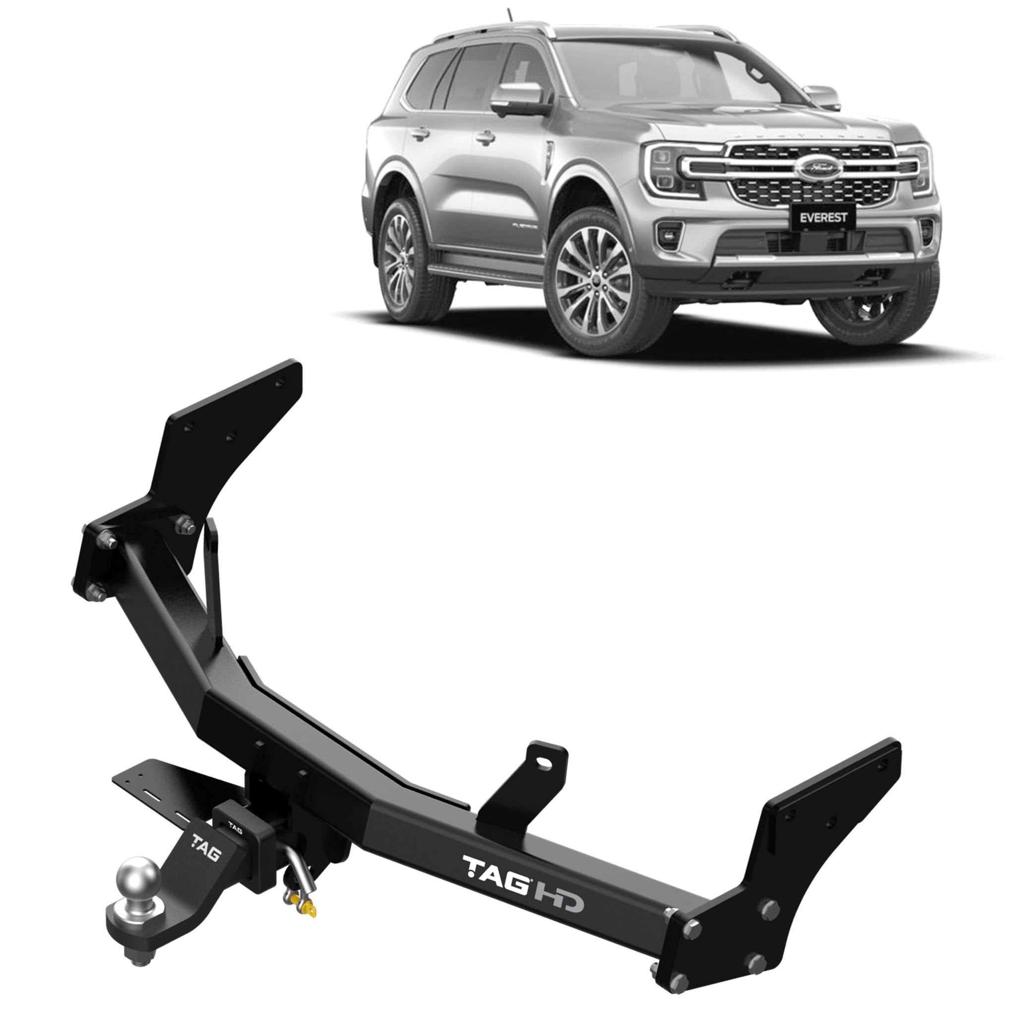 TAG Heavy Duty Towbar for Next-Gen Ford Everest (06/2022 on)