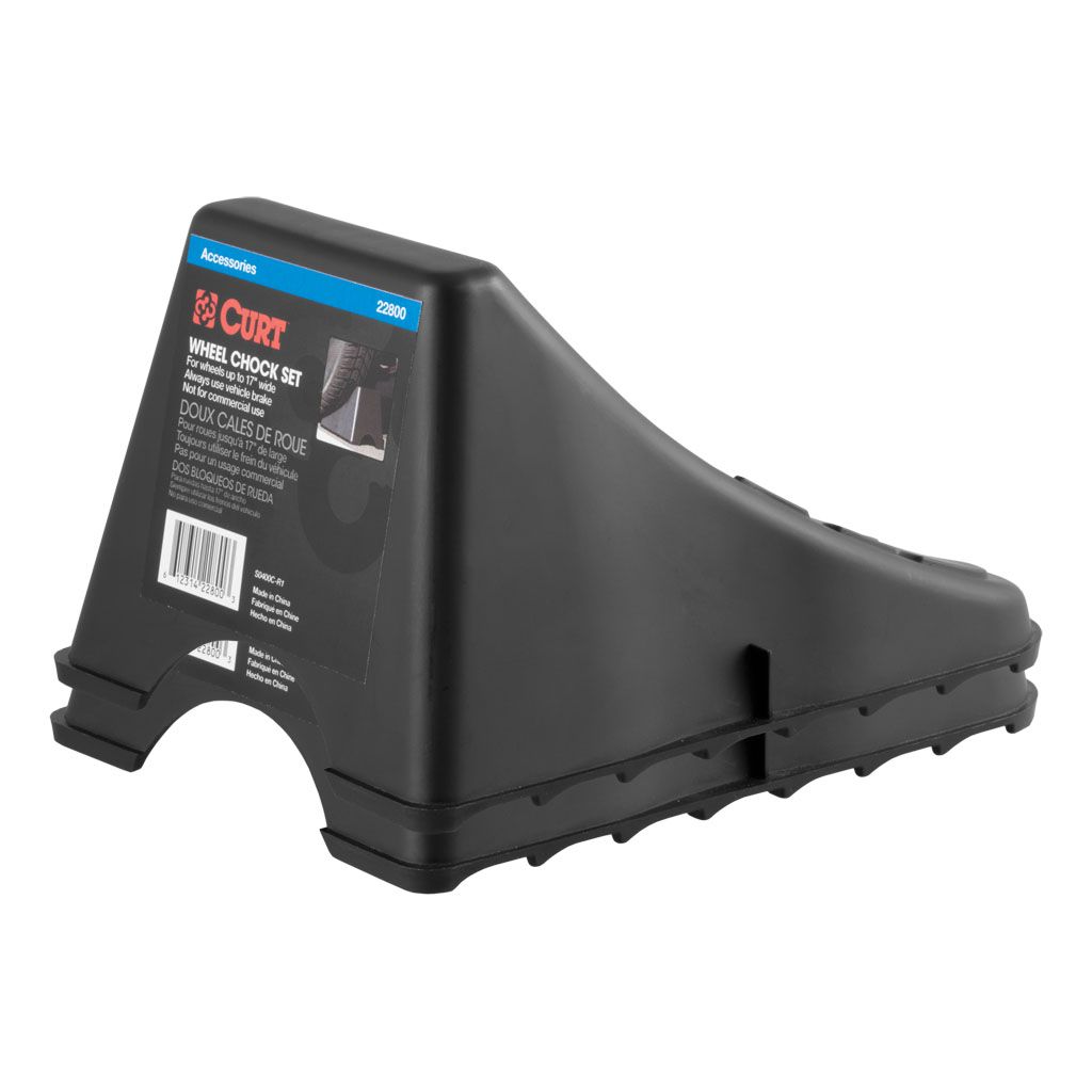 CURT Wheel Chock Set (Up To 17