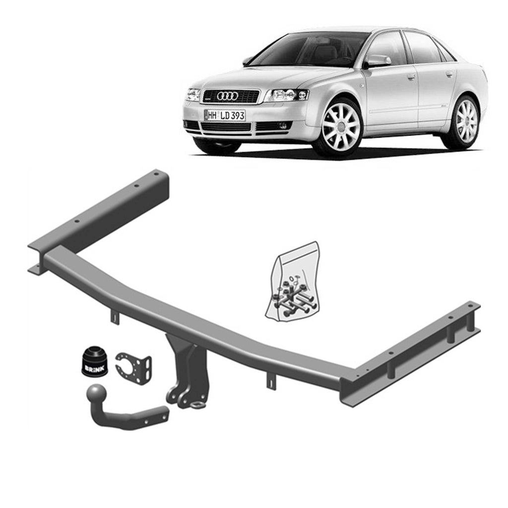 Brink Towbar European for Audi A4 (11/2004 - on), Audi A4 (04/2002 - 2009), Audi A4 (11/2000 - 12/2004)