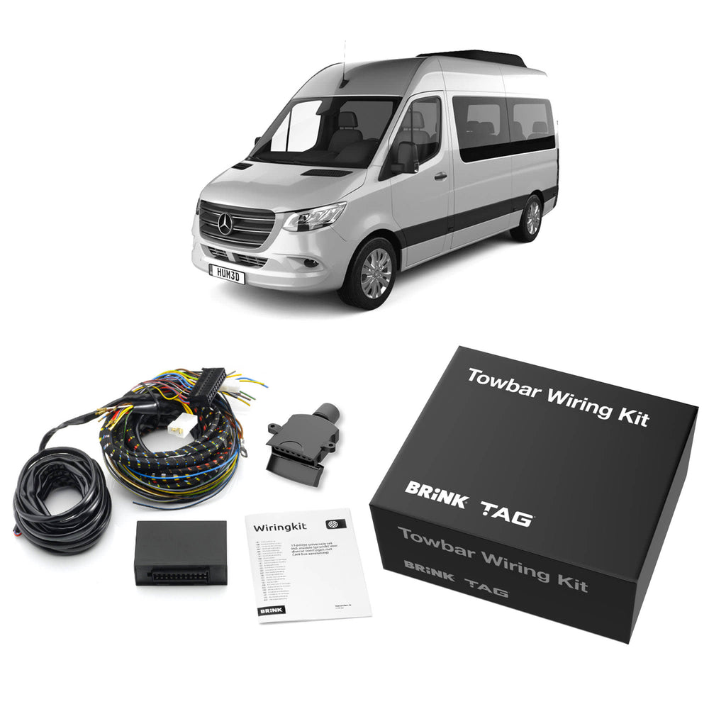 TAG Heavy Duty Towbar & Direct Fit Wiring for Mercedes Benz Sprinter Van VS30 Wide Chassis (01/2019 - On)