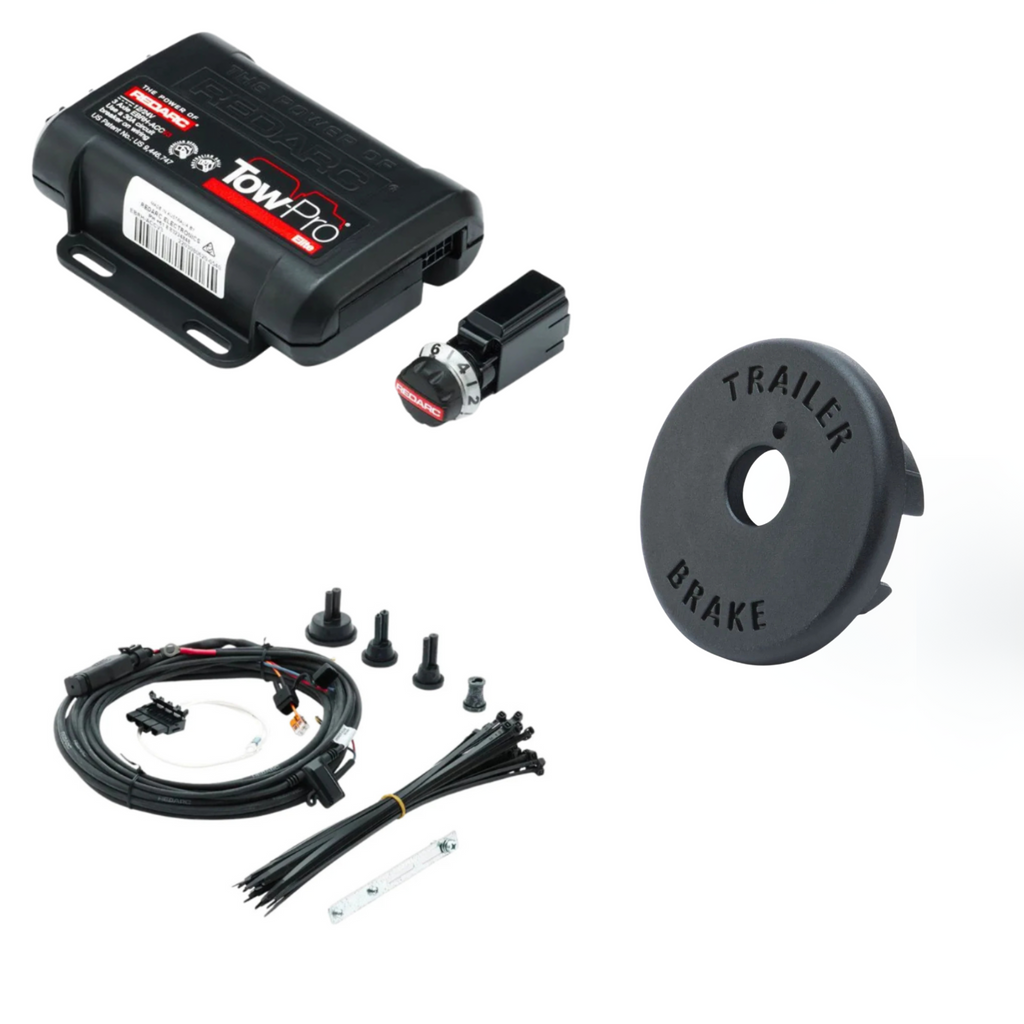 REDARC Tow-Pro Elite v3 Electric Brake Controller with Loom and Tow-Pro Switch Insert Panel