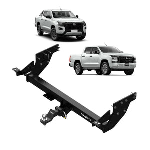 TAG Heavy Duty Towbar for Mitsubishi Triton MV (2024 - On), Nissan Navara D27 (2026 - On) - With Rear Bumper Step