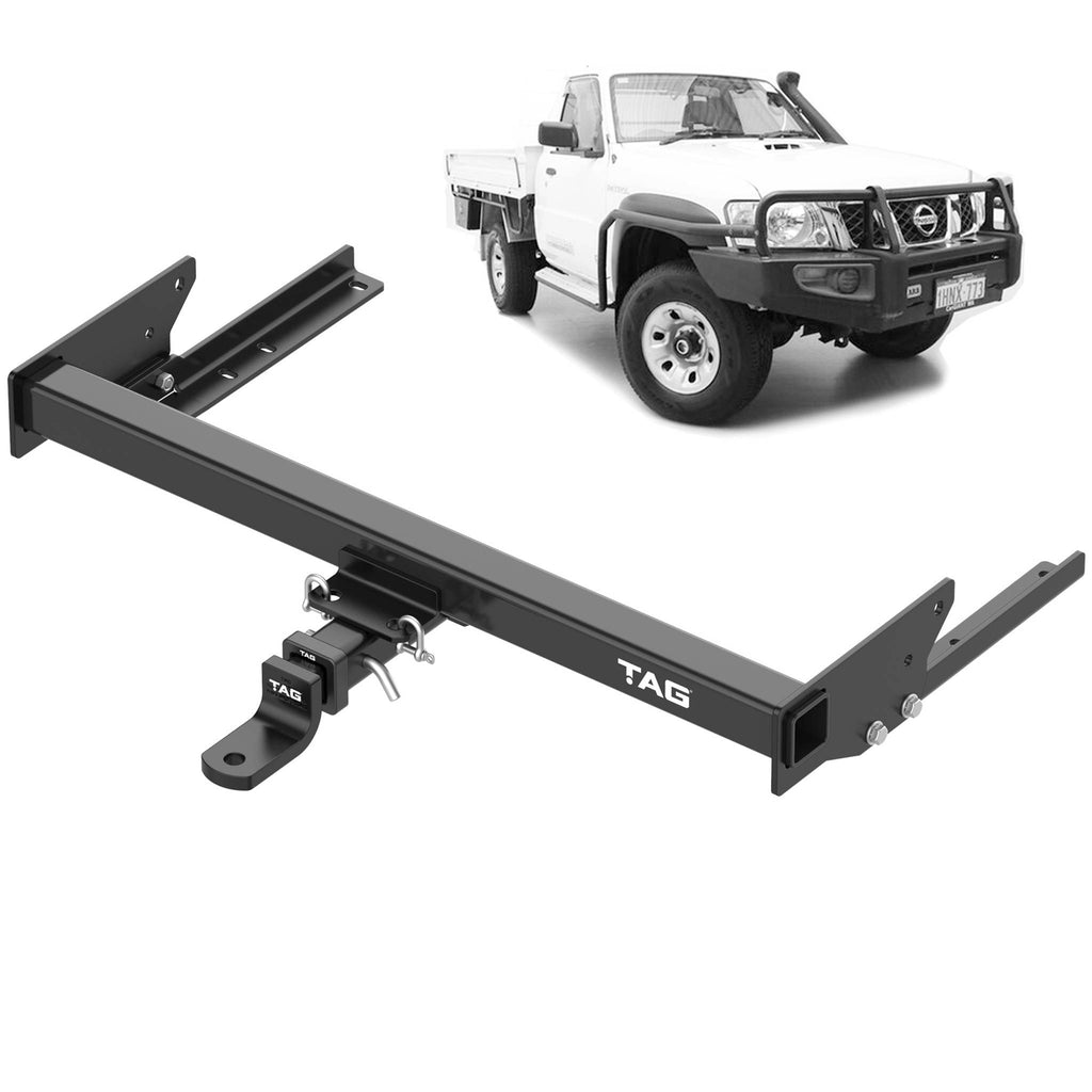 TAG Towbar Heavy Duty for Nissan Patrol GQ and GU Cab Chassis (Coil Sprung Only) (04/1992 - 12/2016)