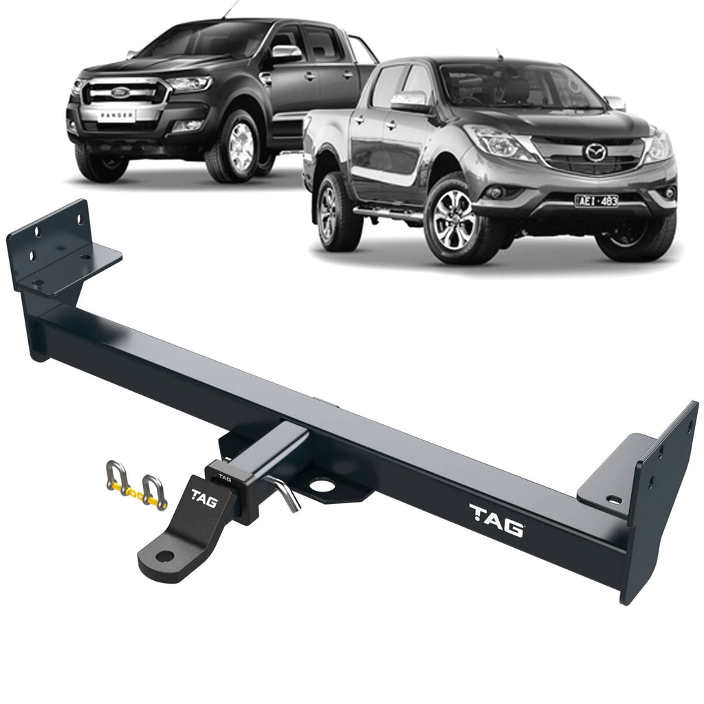 TAG Heavy Duty Towbar for Ford Ranger 4x2 Lowrider Tubbody (09/2011 - 05/2022)