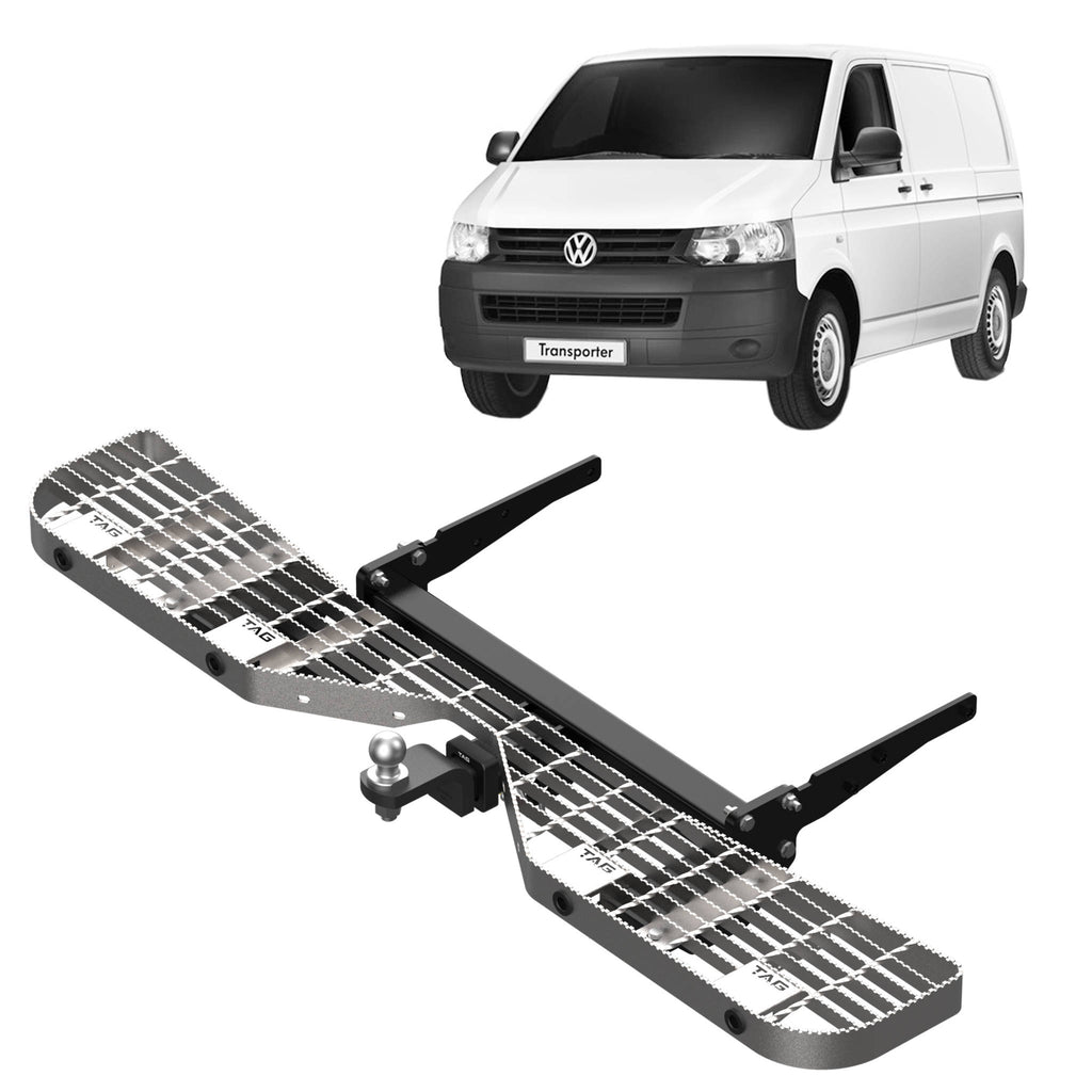 TAG Heavy Duty Towbar Rear Step for Volkswagen Transporter T5 T6 (04