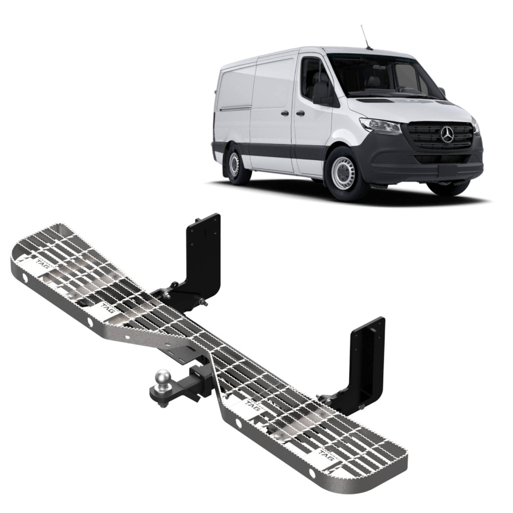 TAG Heavy Duty Towbar & Galvanised Step for Mercedes-Benz Sprinter (Na