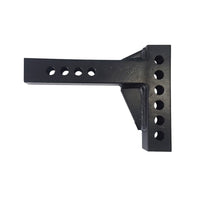 TAG Adjustable Heavy Duty Tow Ball Mount 90° Face, 50mm Square Hitch - 174mm Drop, 199mm Rise