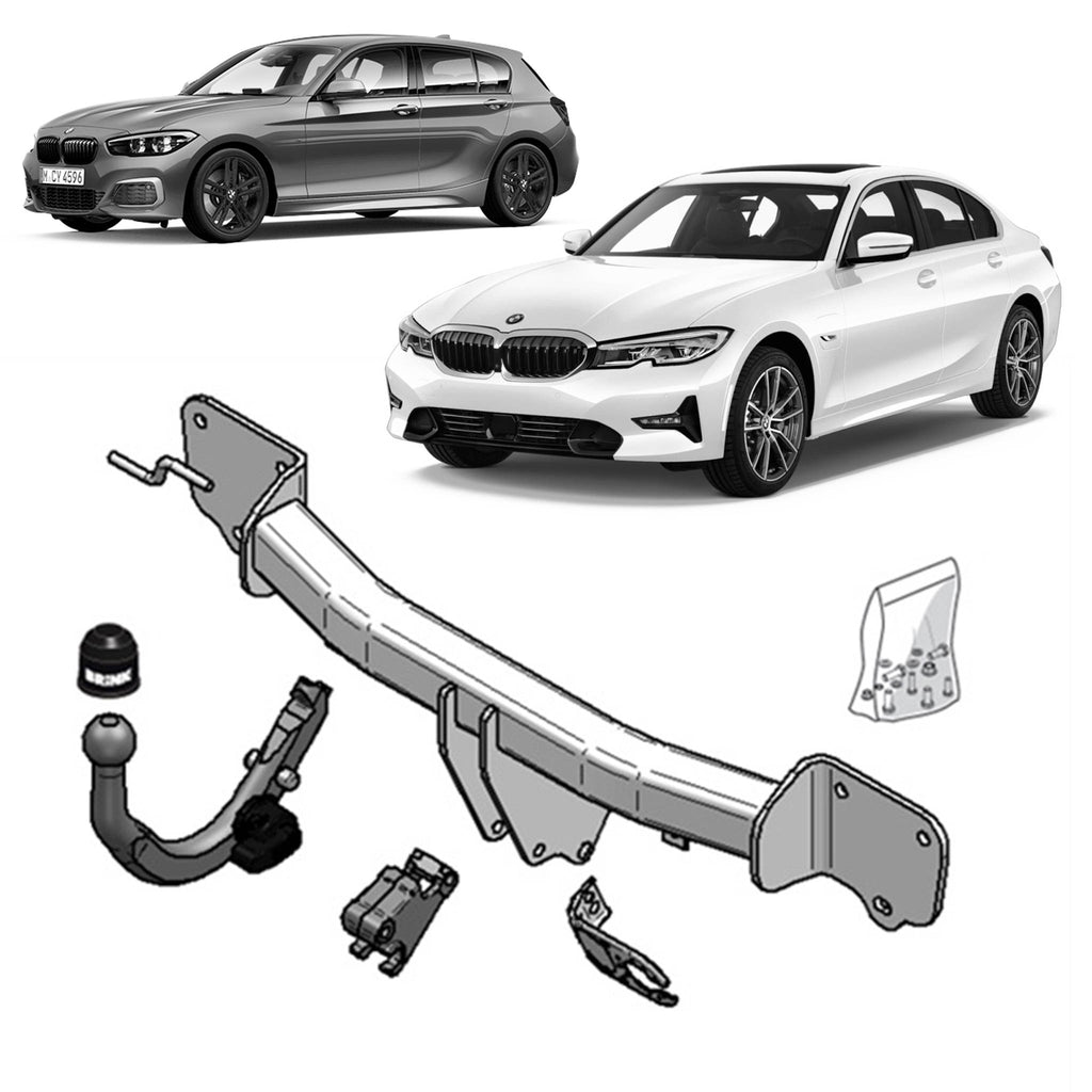 Brink Towbar for BMW 1 (01/2003 - 01/2012), BMW 1 (01/2007 - on), BMW 3 (01/2005 - on), BMW 3 (12/2004 - 12/2011)