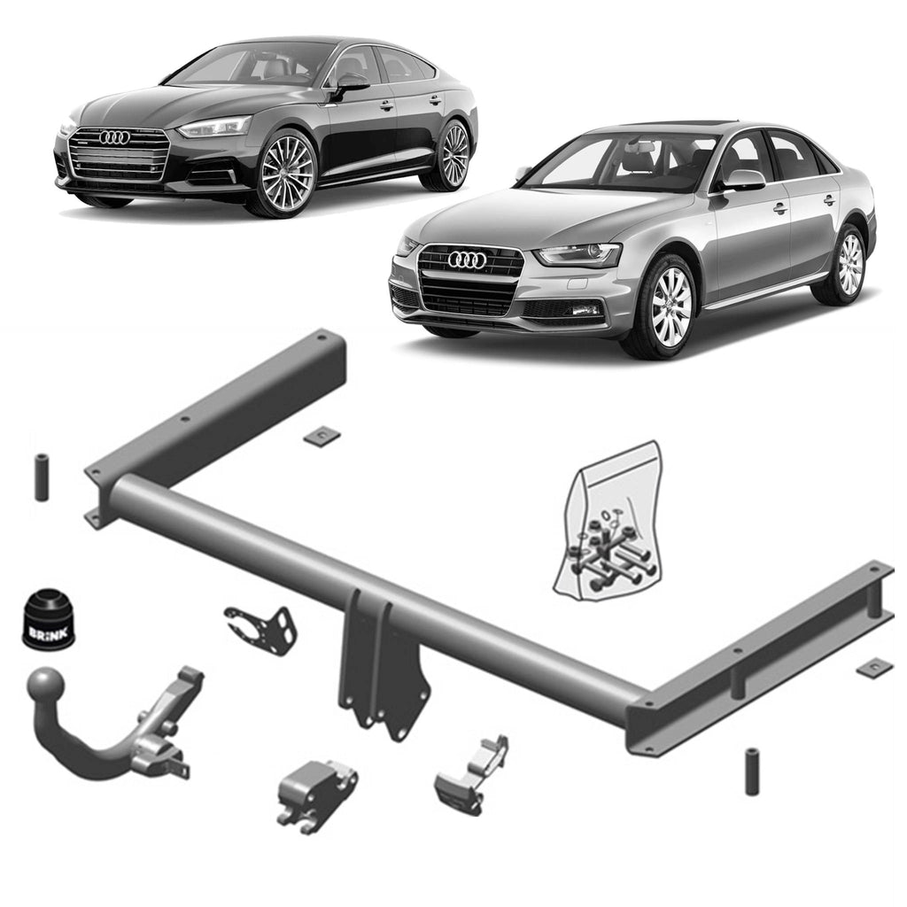Brink Towbar for Audi A5 (01/2010 - on), Audi A5 (08/2009 - on), Audi A4 (11/2007 - 12/2015), Audi A4 (11/2007 - 12/2015), Audi A5 (10/2007 - on)