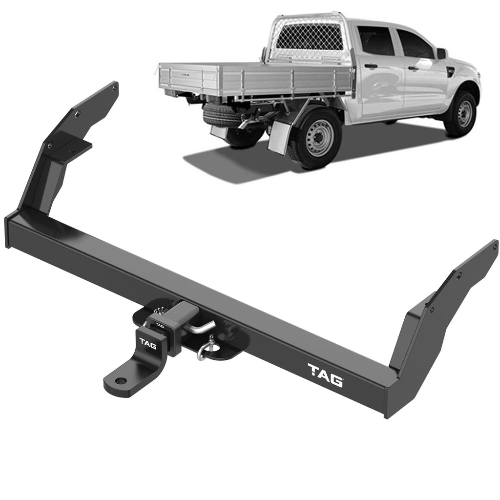 TAG Heavy Duty Towbar for Ford Courier (06/1985 - 2006), Ranger (01/2006 - 08/2011), Mazda BT-50 (11/2006 - 10/2011), B-SERIES BRAVO (01/1985 - 11/2006)