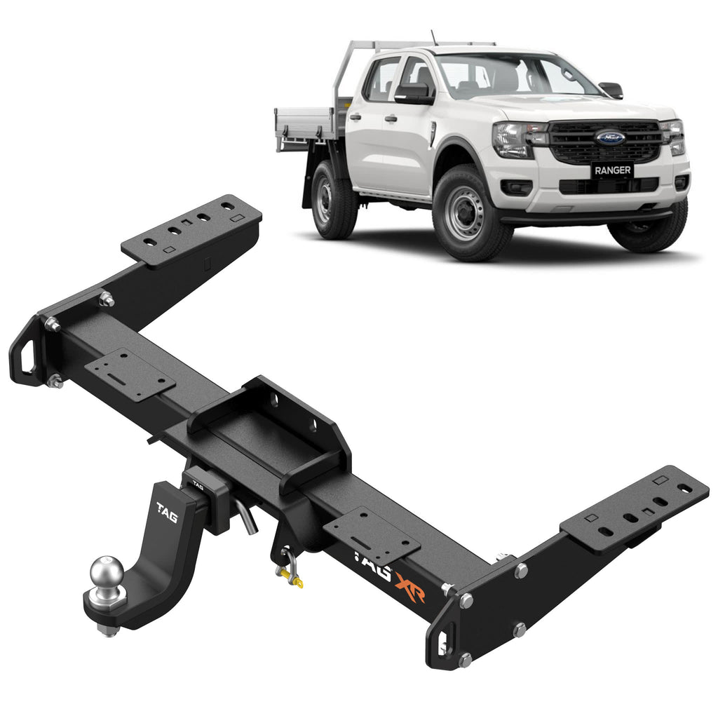 TAG 4x4 Recovery Towbar for Next-Gen Ford Ranger (Cab Chassis 06/2022 - on), Volkswagen Amarok (Cab Chassis 12/2022 - on)